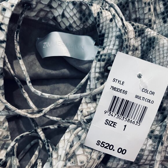 Zimmerman Python Print Halter Sundress - Picture 2 of 8